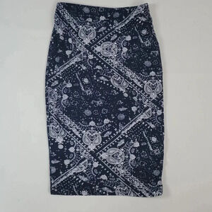 Streetwear pencil Bandana print skirt sz Medium